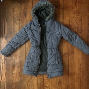 Girls Size Large 12-14 Calvin Klein Puffer Coat